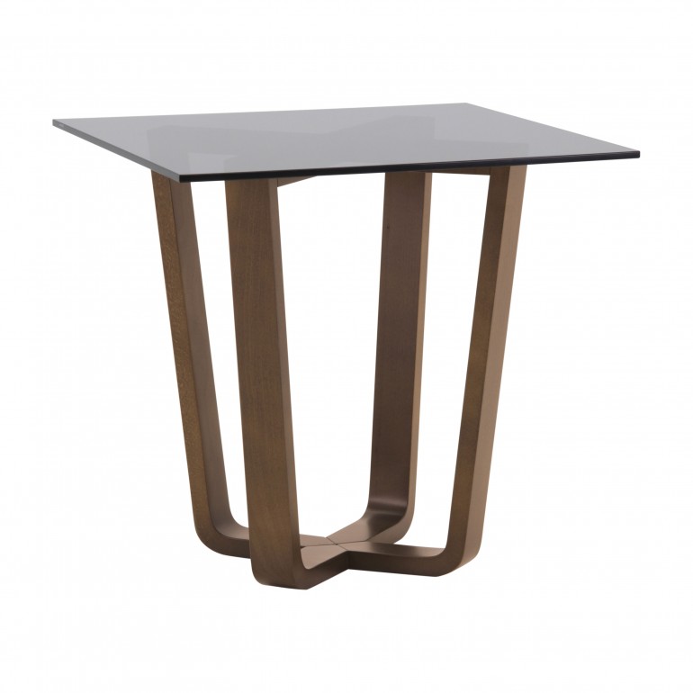 contemporary style wooden lamp table