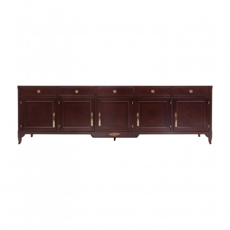 classic style wooden sideboard