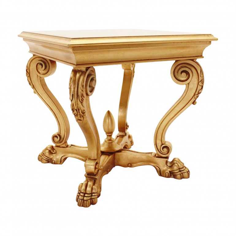 venetian style wooden table