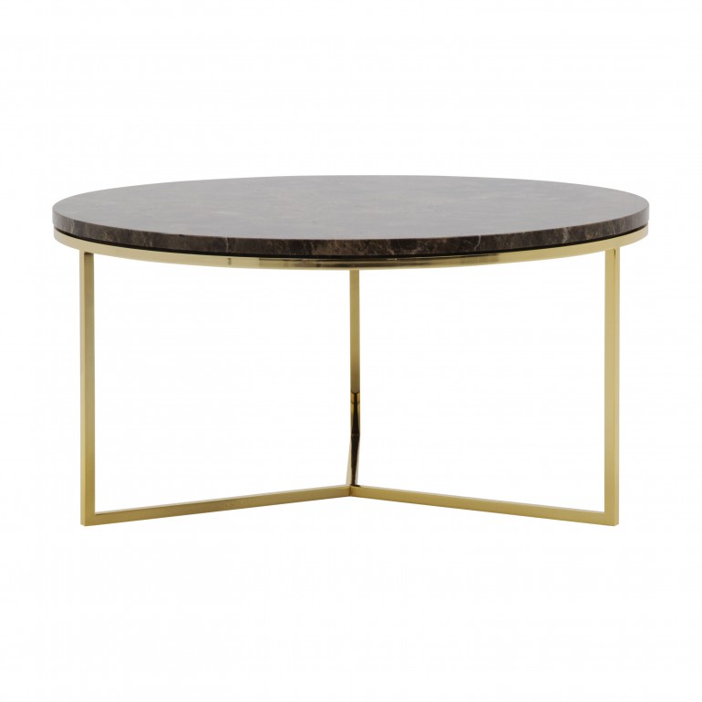 tavolino metallo stile moderno