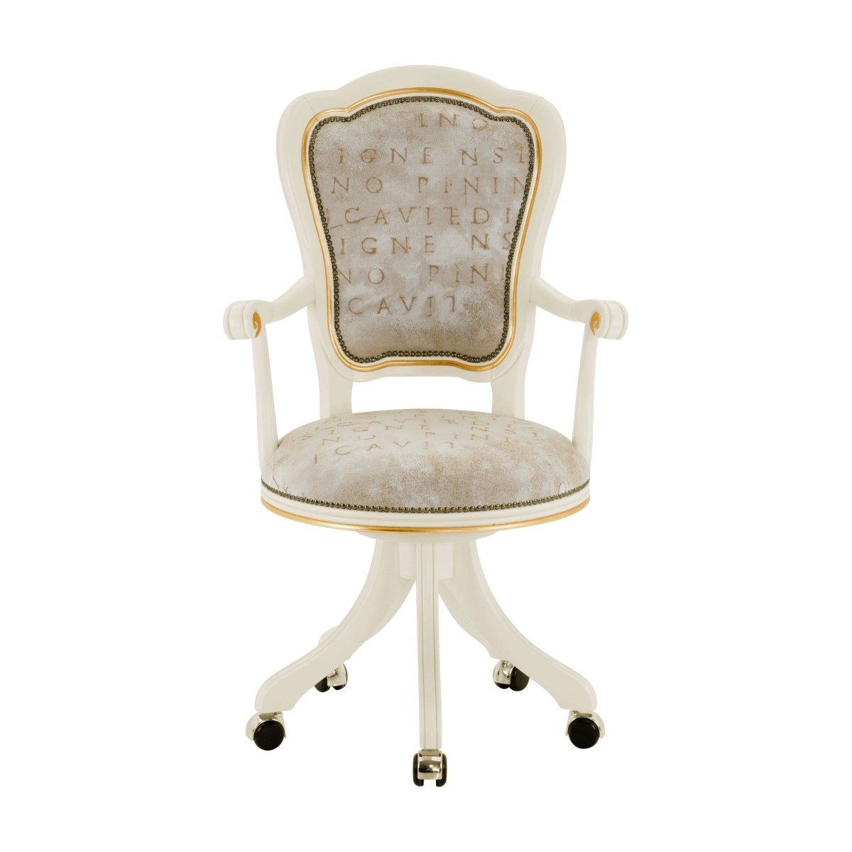 italian swivel chair flavia 5459