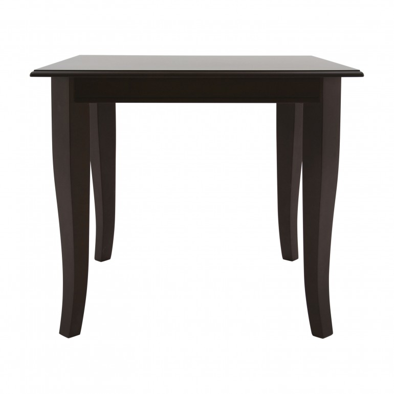 contemporary style wooden table