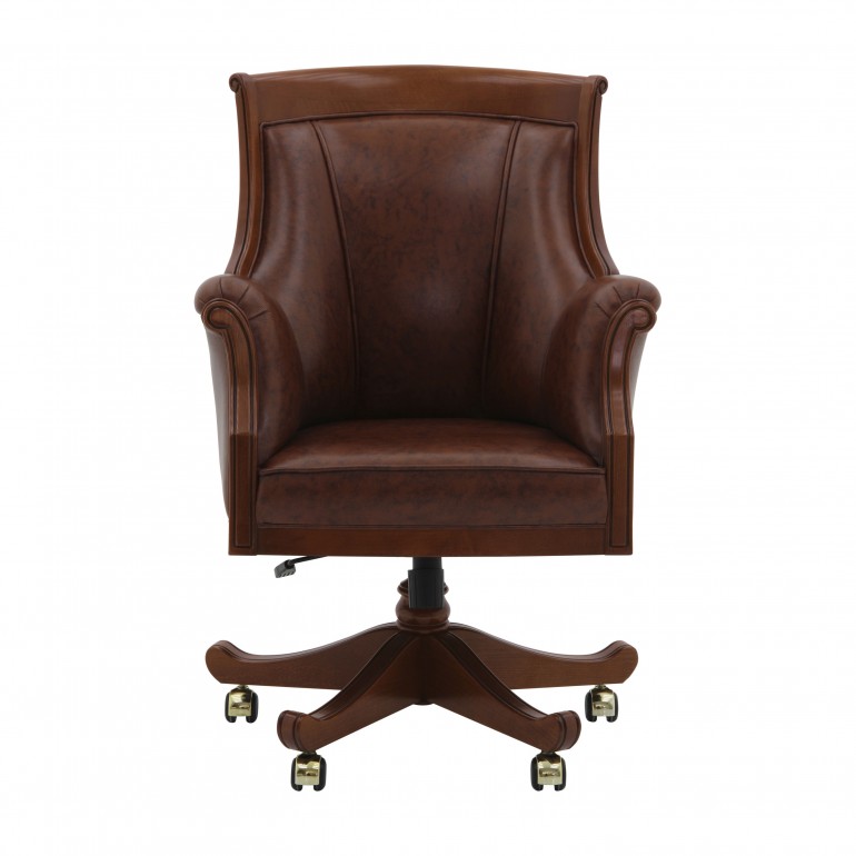 classic style wooden armchair