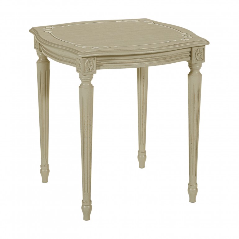 louis xvi style small wooden table