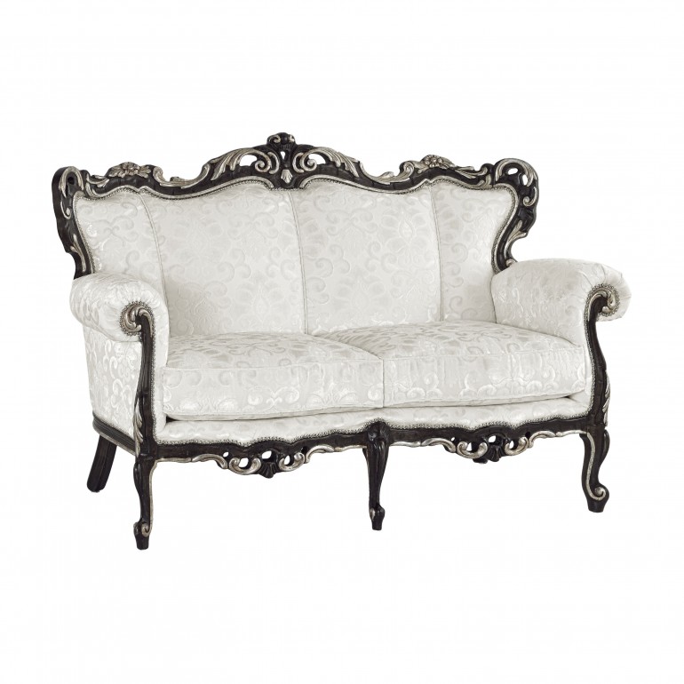 baroque style wooden sofa