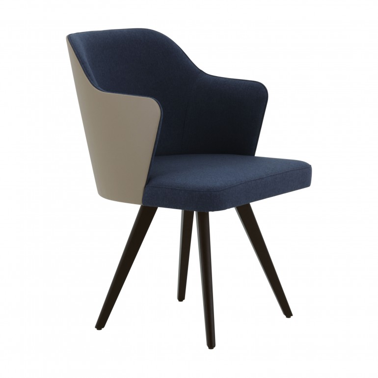 modern armchair eden 7338