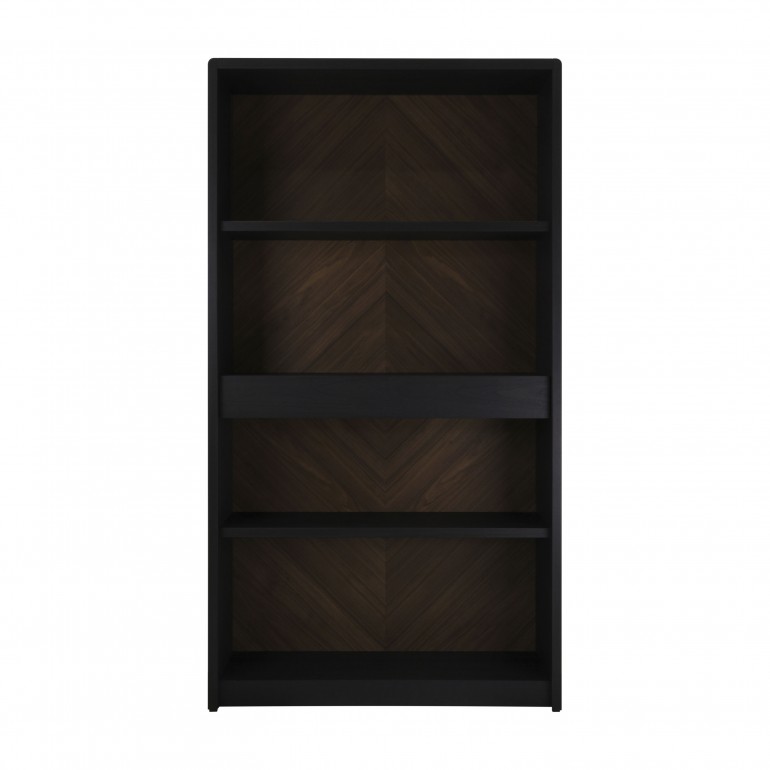 libreria struttura legno stile contemporaneo