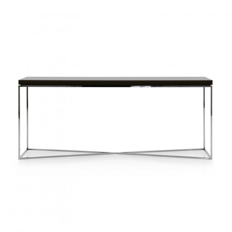 modern style wooden console table