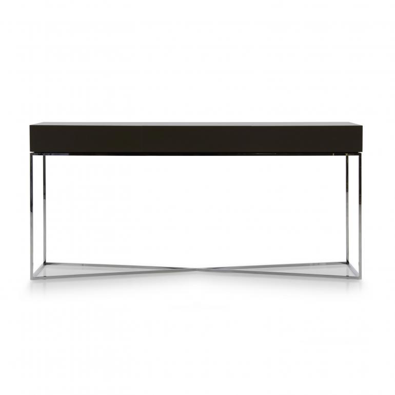 modern style metal console table