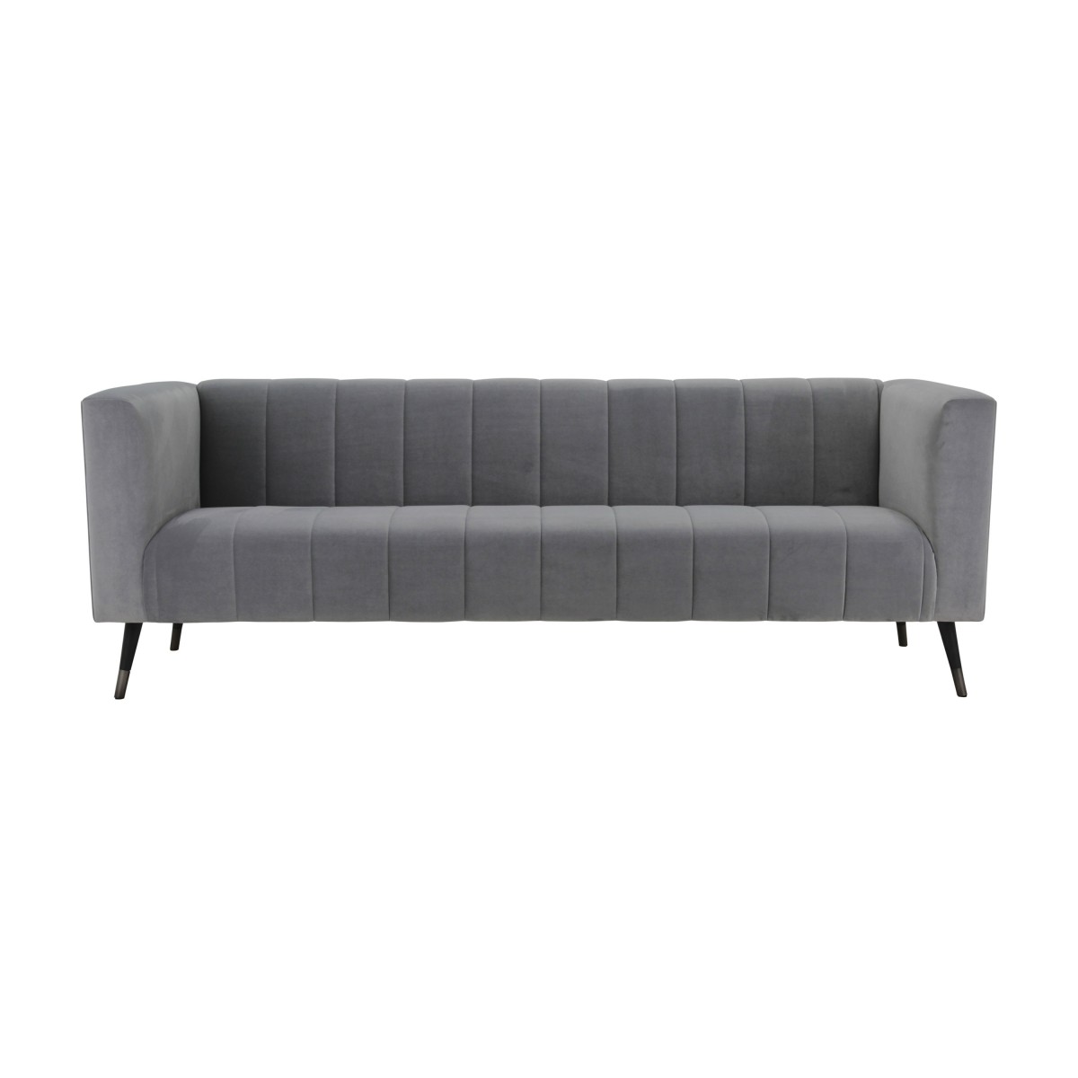 contemporary style fabric 4 seater sofa
