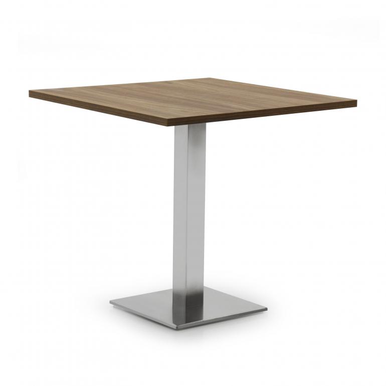 modern style table with laminate top 