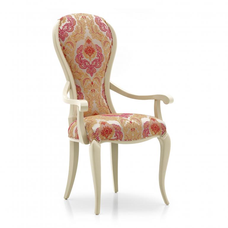 modern style wood armchair alina 7799