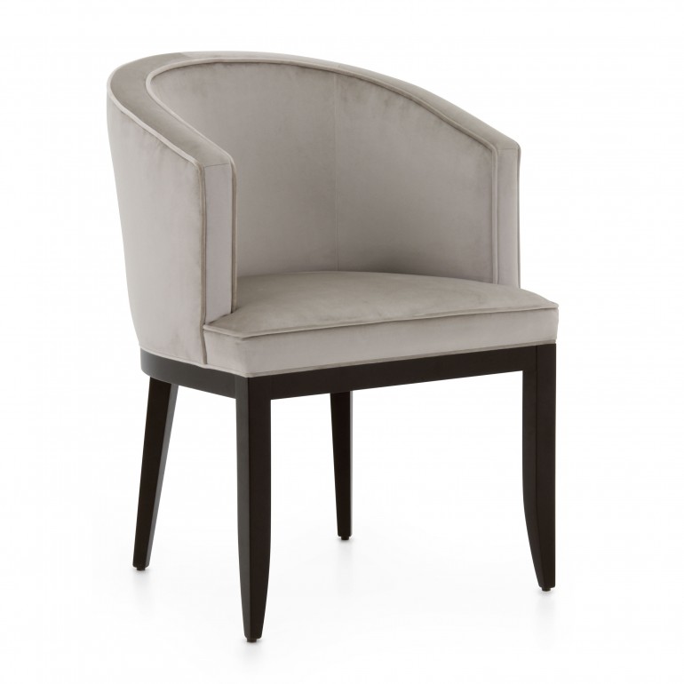 modern style wood armchair dalila 4853