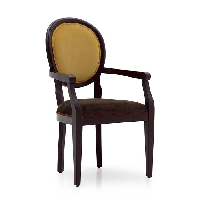modern style wood armchair julia 25 5259