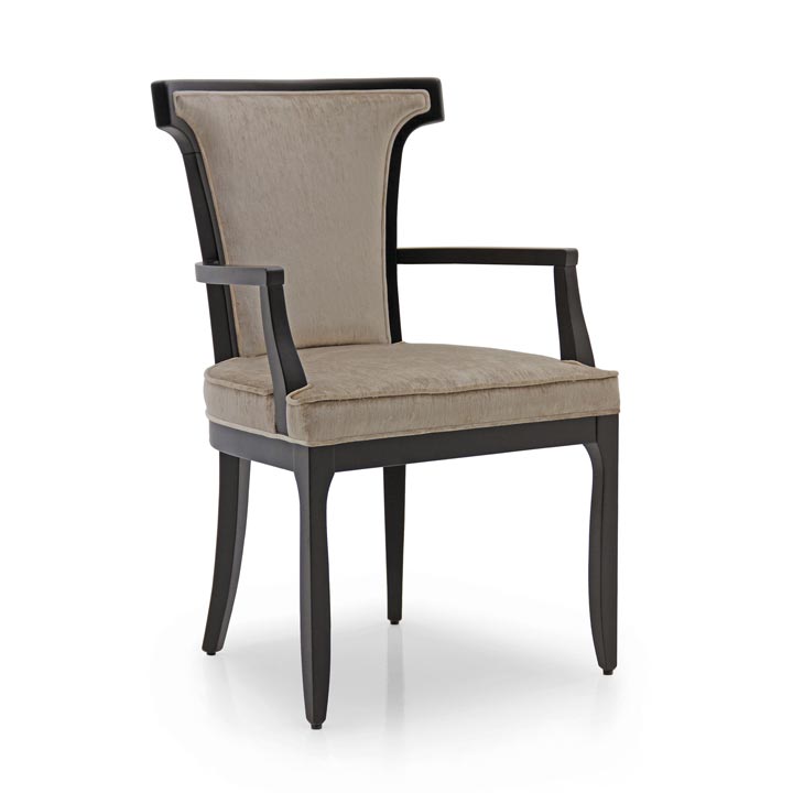 modern style wood armchair london 5125