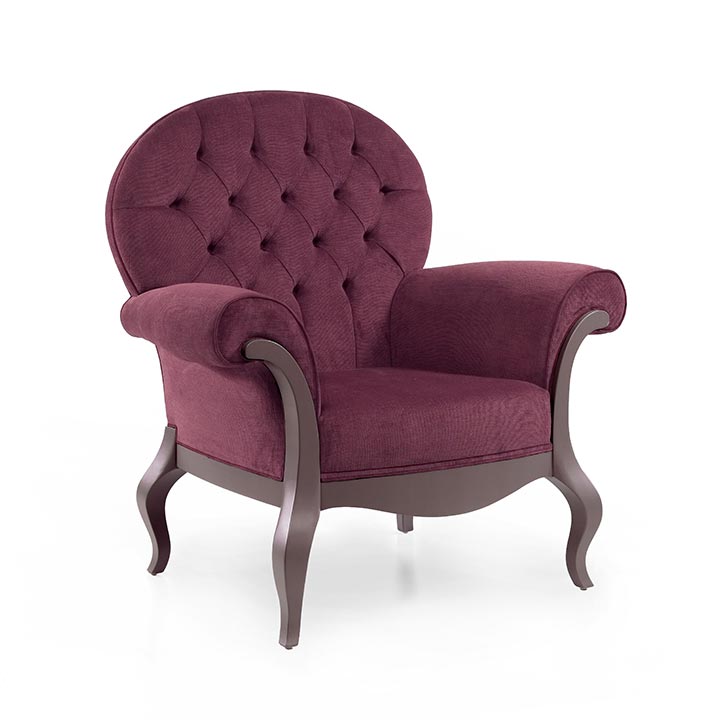 modern style wood armchair sophia 5 2236