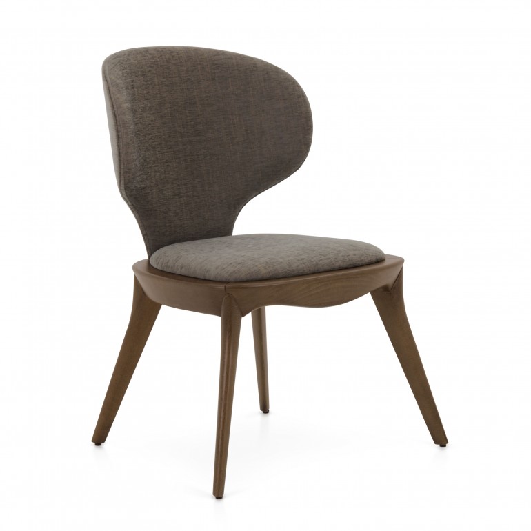 modern style wood chair clelia 8521
