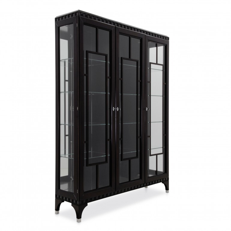 modern style wood glass cupboard custom035 2332