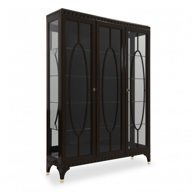 modern style wood glasscupboard custom038 5160