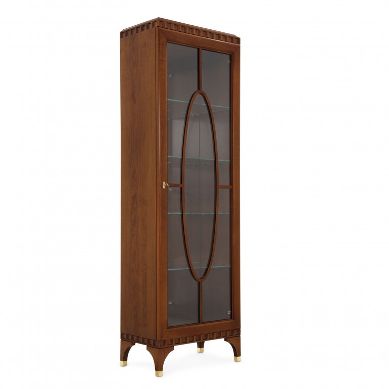 modern style wooden glass cupboard