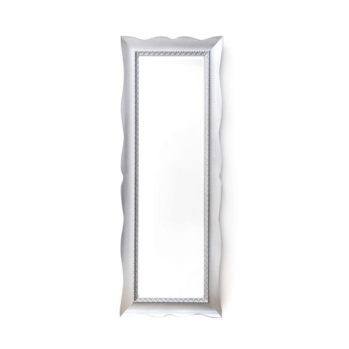 modern style wood mirror fluctus 421