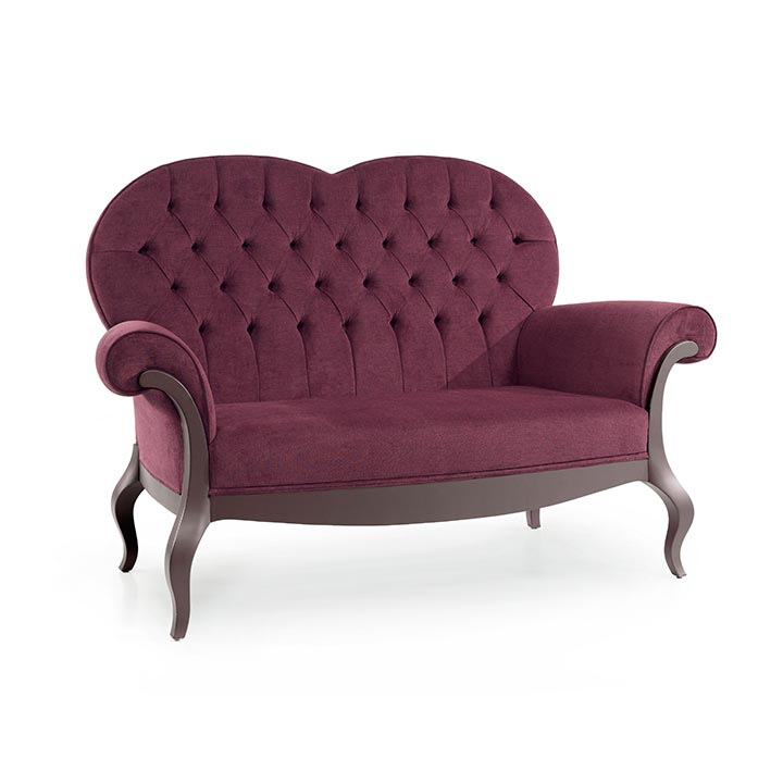 modern style wood sofa sophia 80 3505