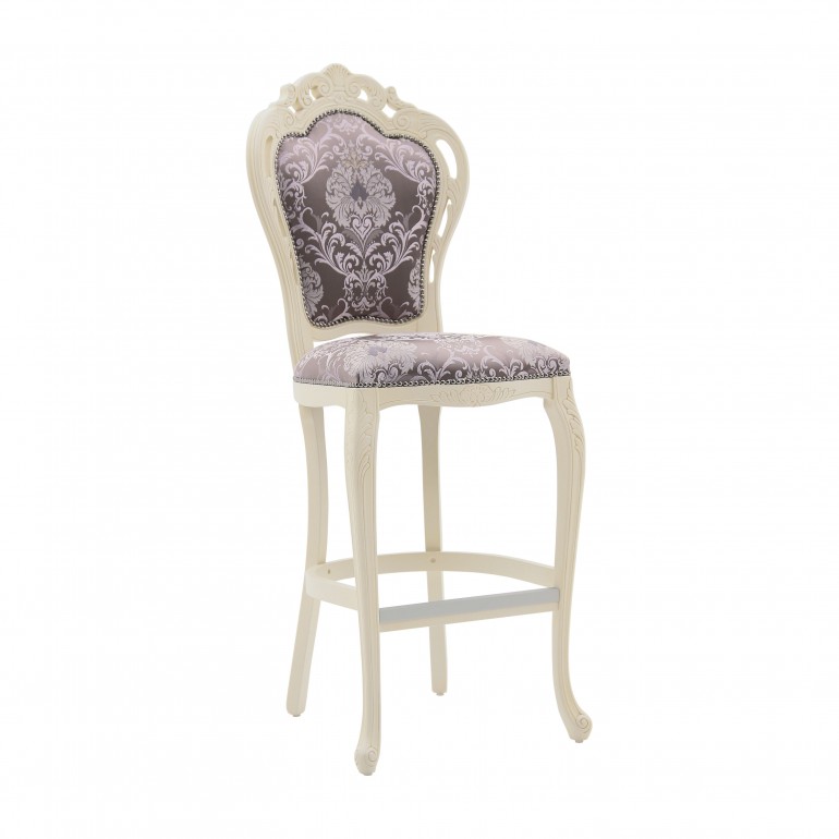 classic style wooden barstool