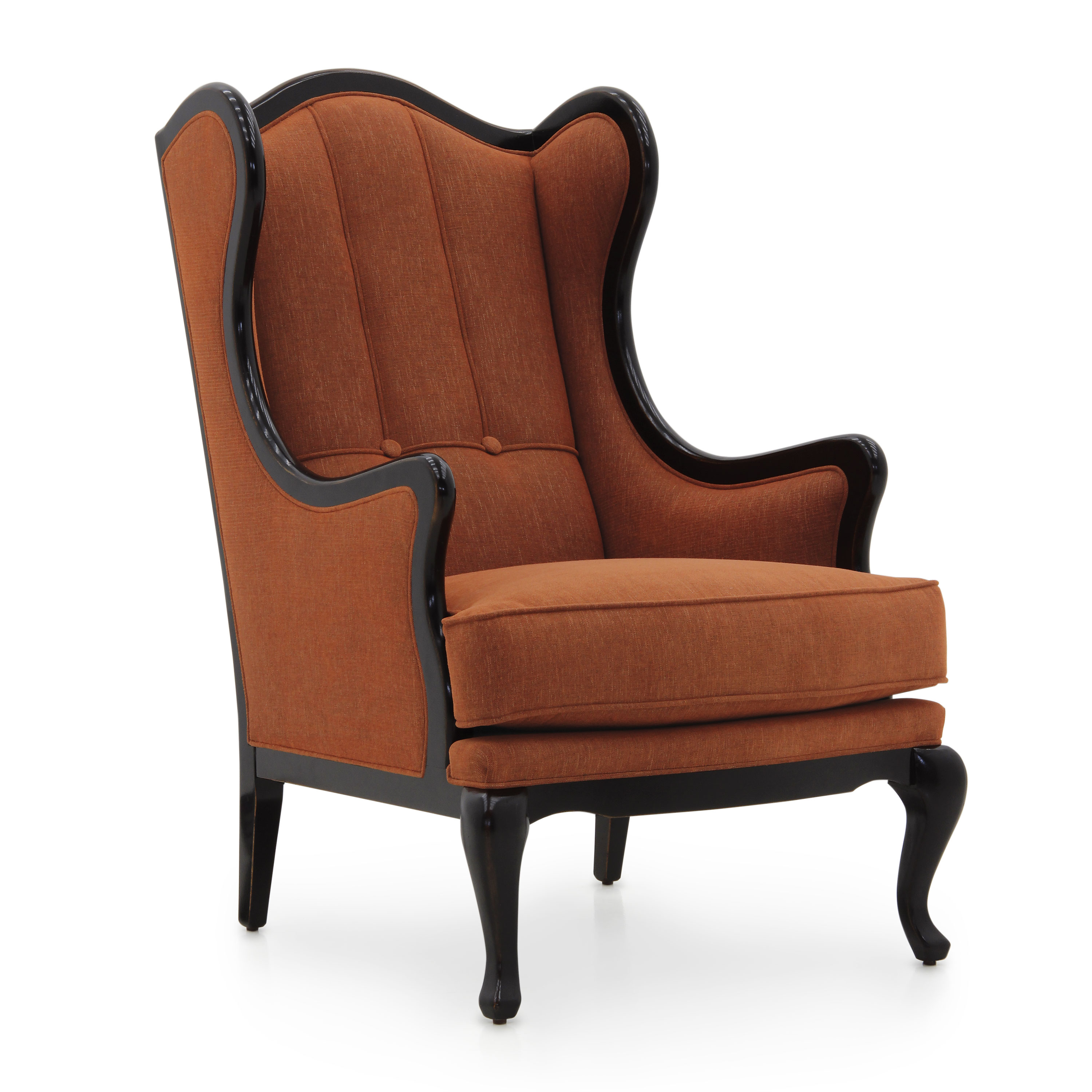 Classic Style Armchair Made of Wood Leia