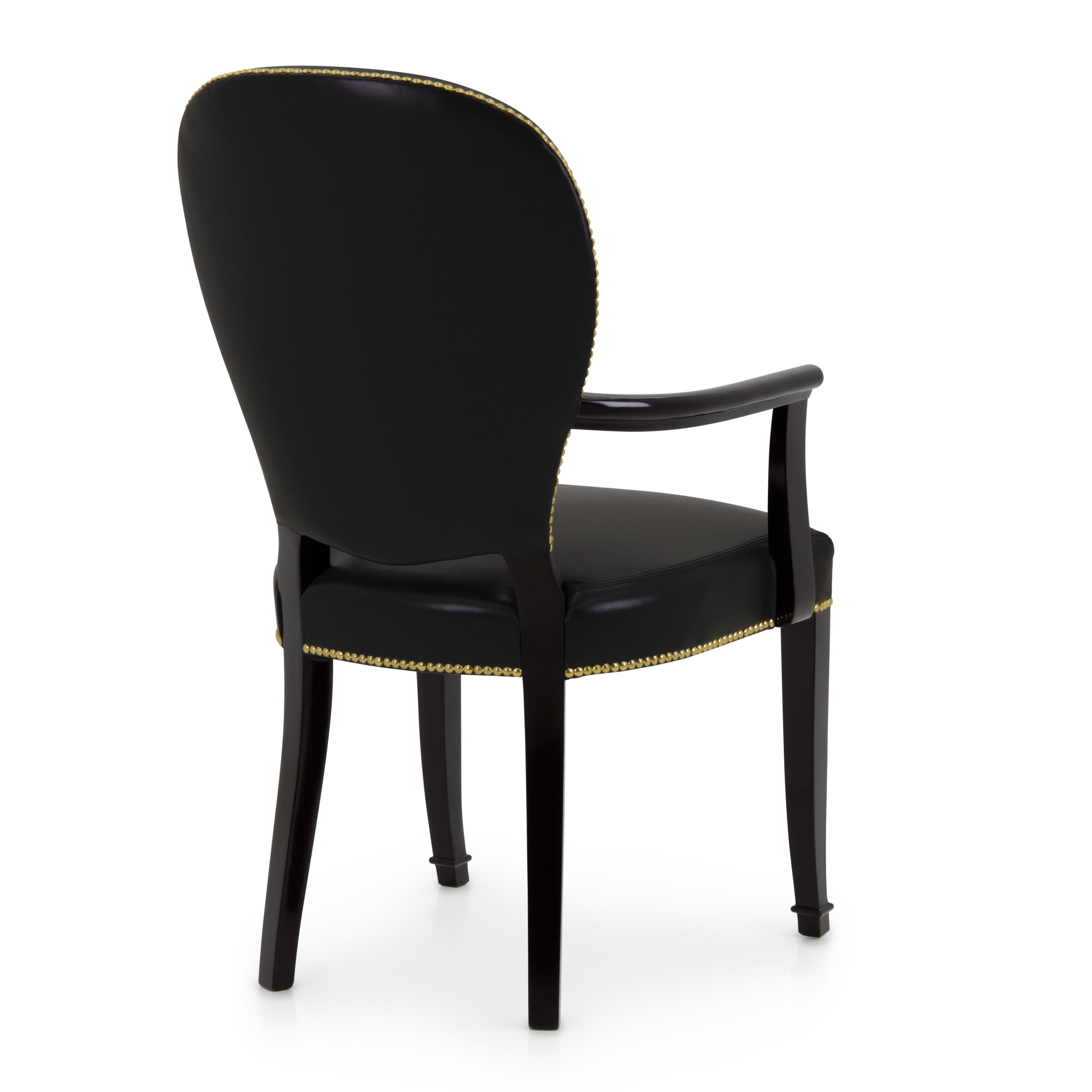 Contemporary Style Small Armchair Made of Wood Manhattan Sevensedie