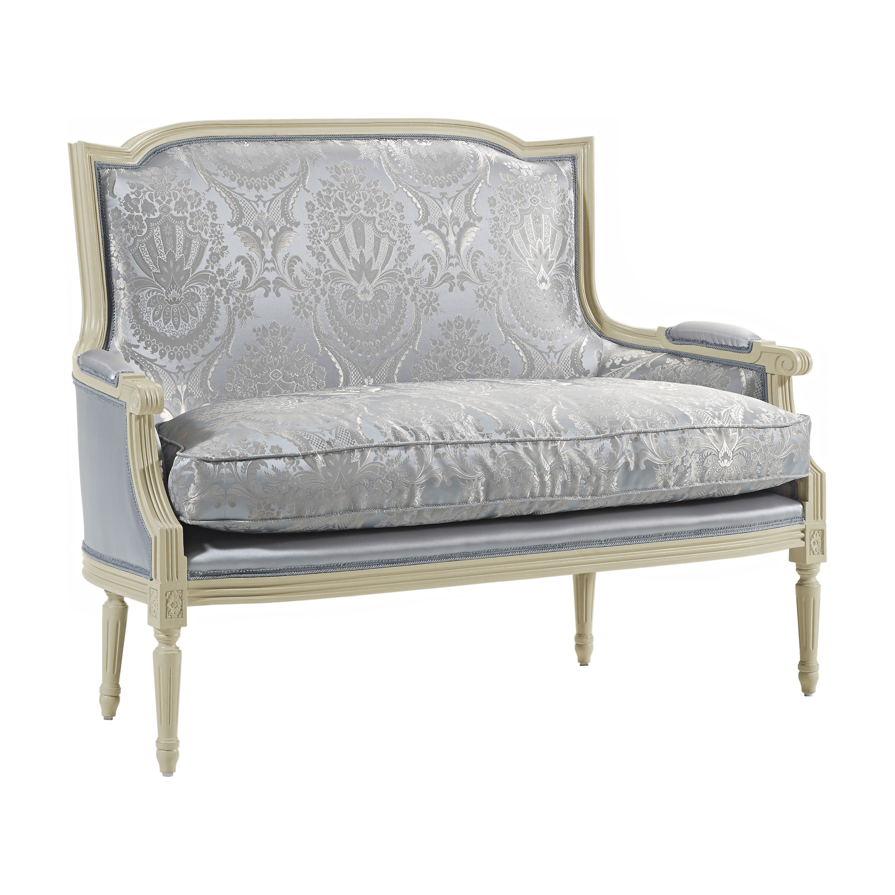 Classic Style 2 Seater Sofa Made of Wood Victoria