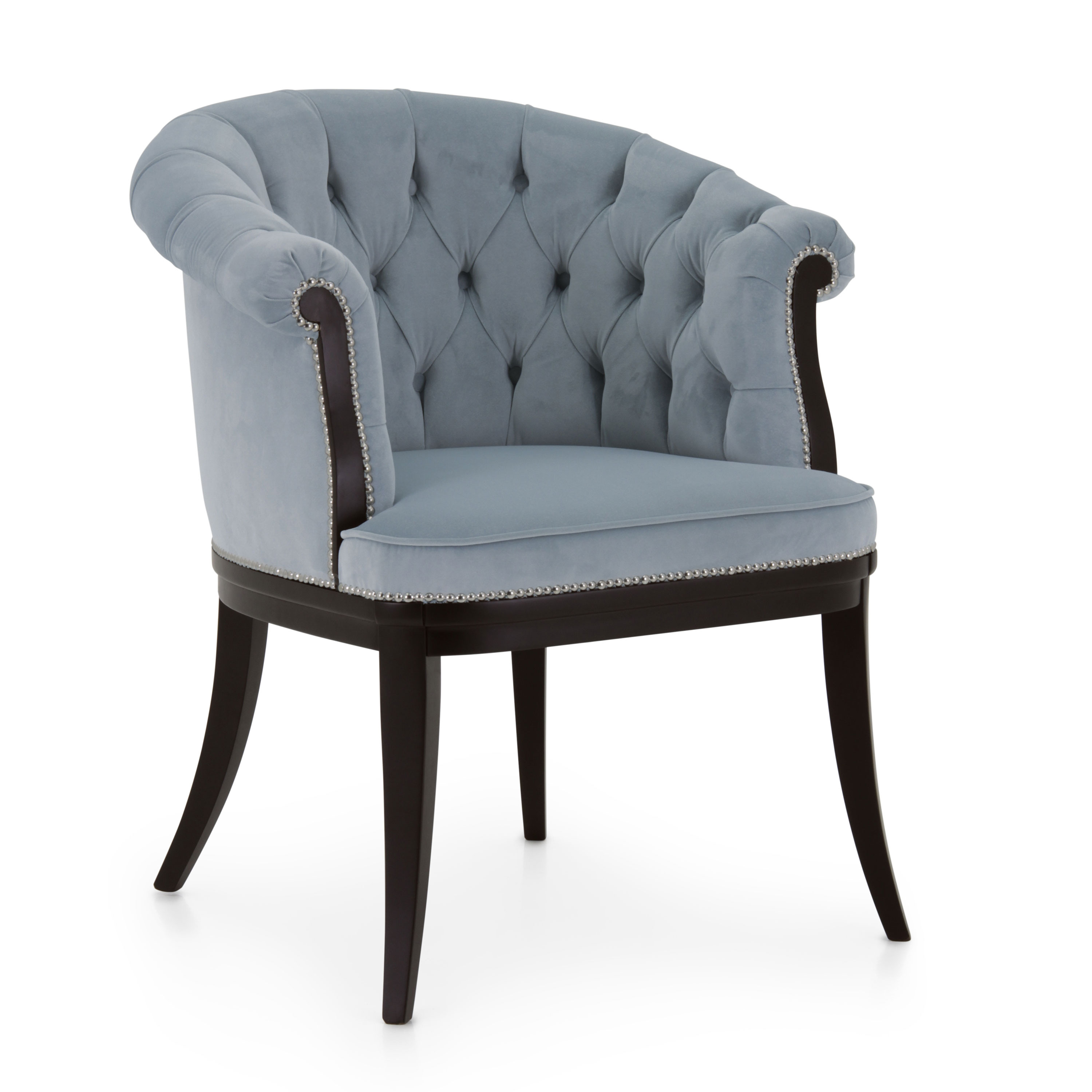 Classic Style Armchair Made of Wood Logan