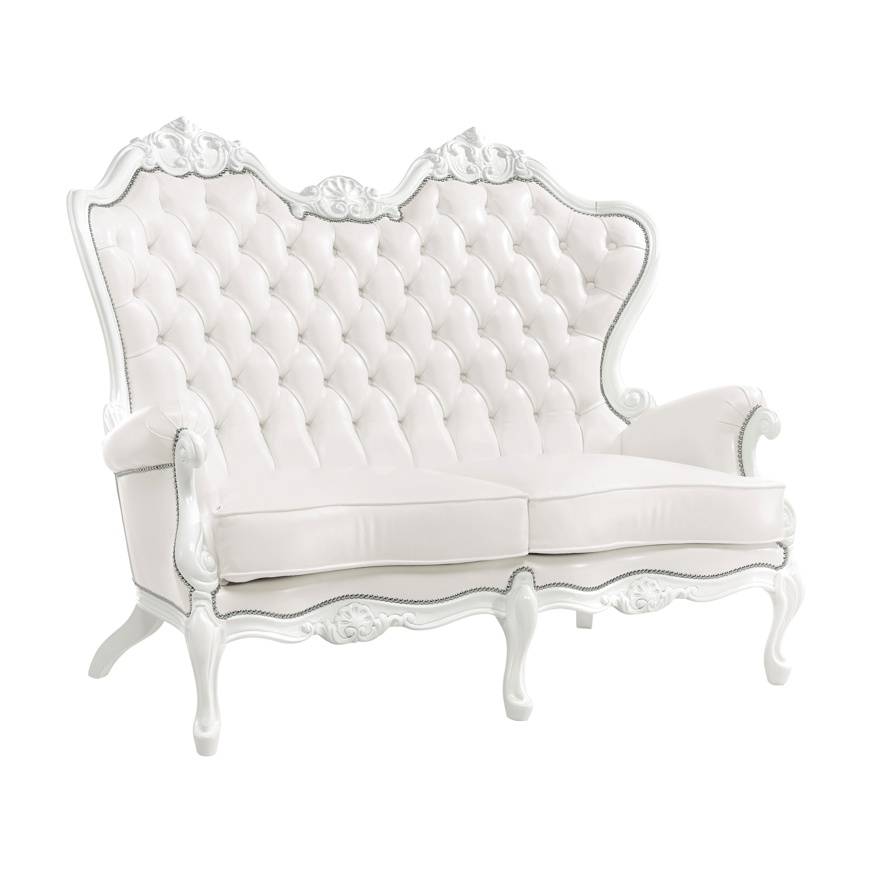 Baroque Style Sofa made of Wood Naxos