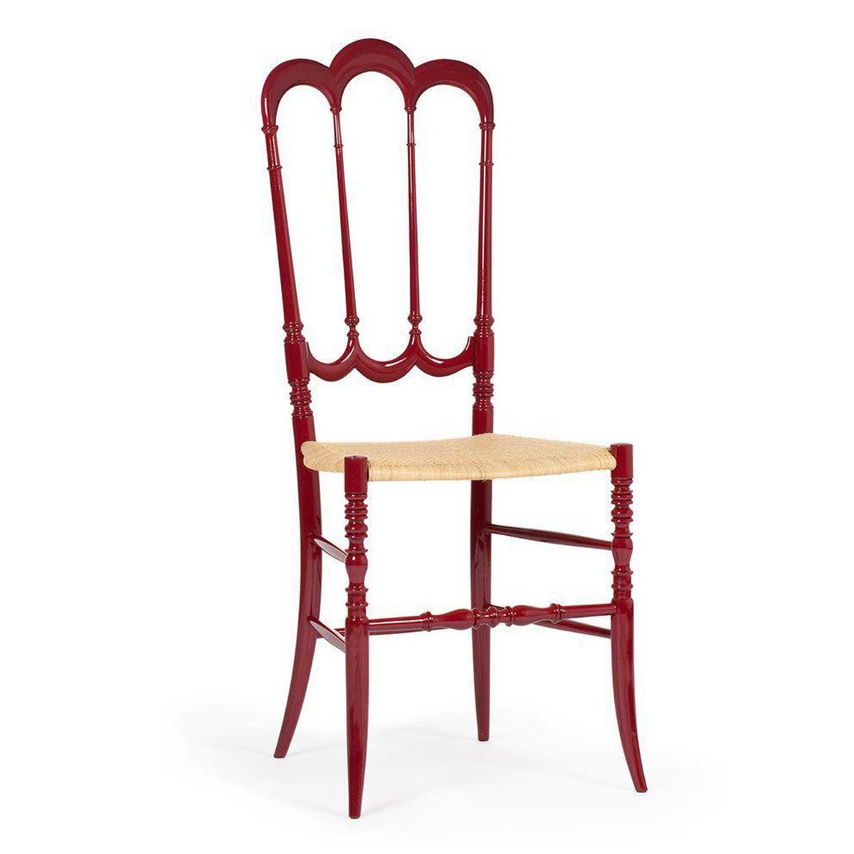 A Chiavari classic chair with wooden frame