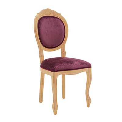 Classic restaurant chair Sabry produced in Italy by Sevensedie.
