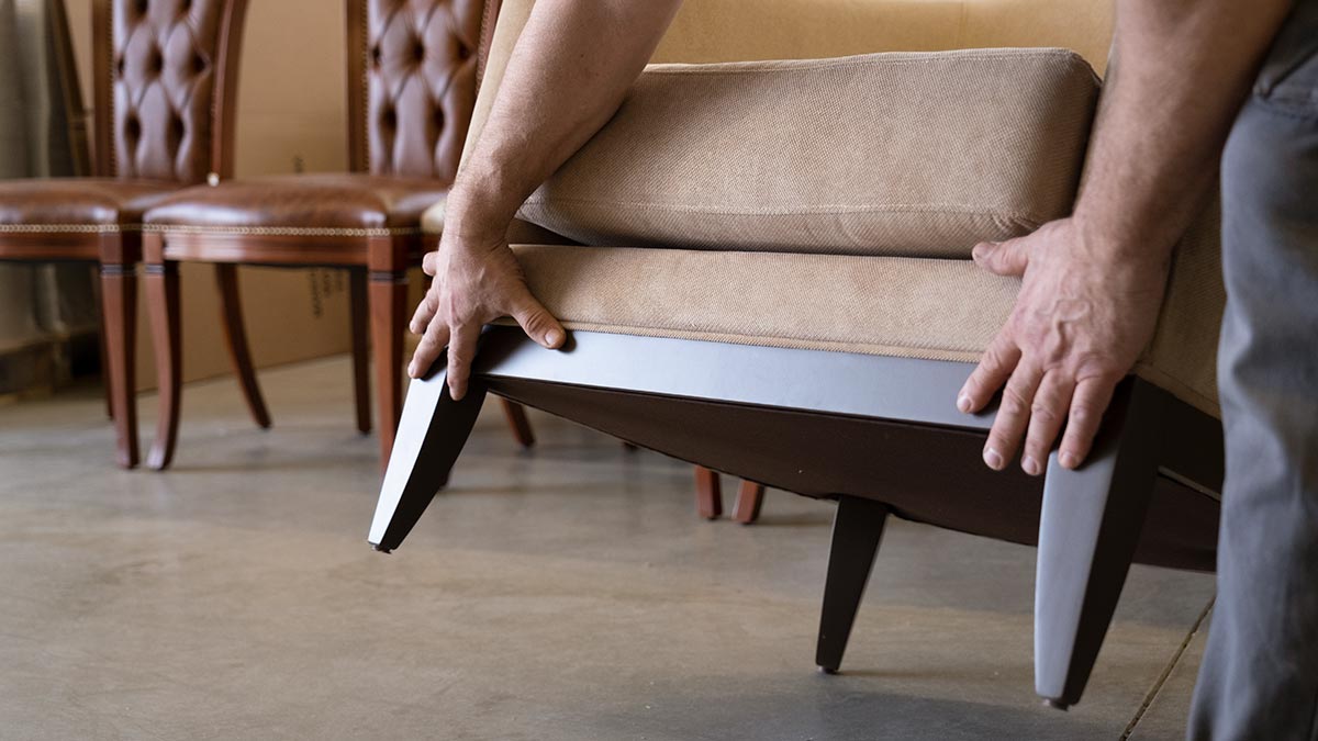 Each furniture product is carefully checked